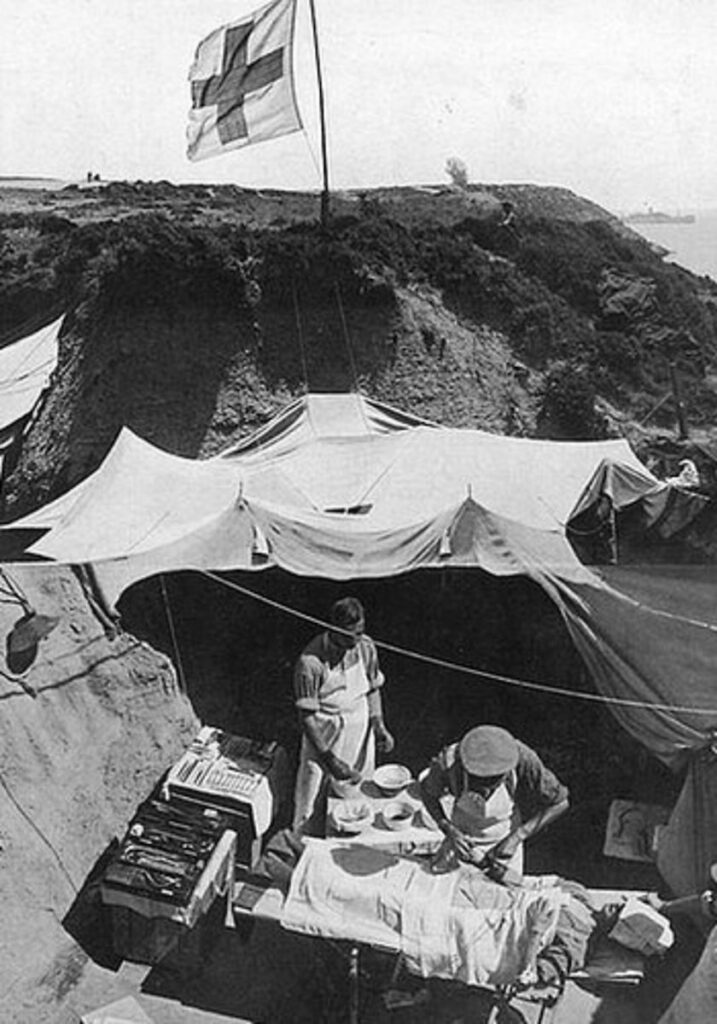 Italian medical camp during WWI