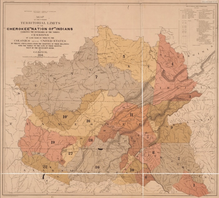 Cherokee Map