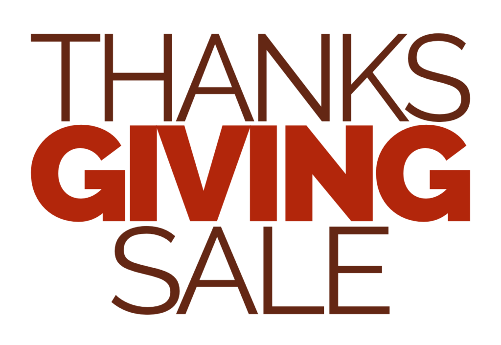 Thanksgiving Sale