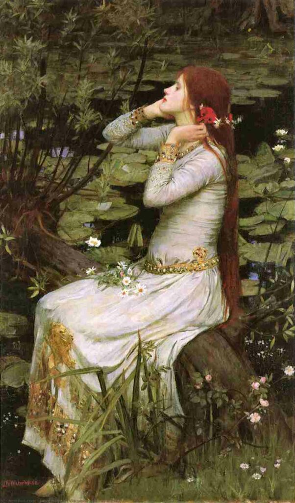 Ophelia's death scene