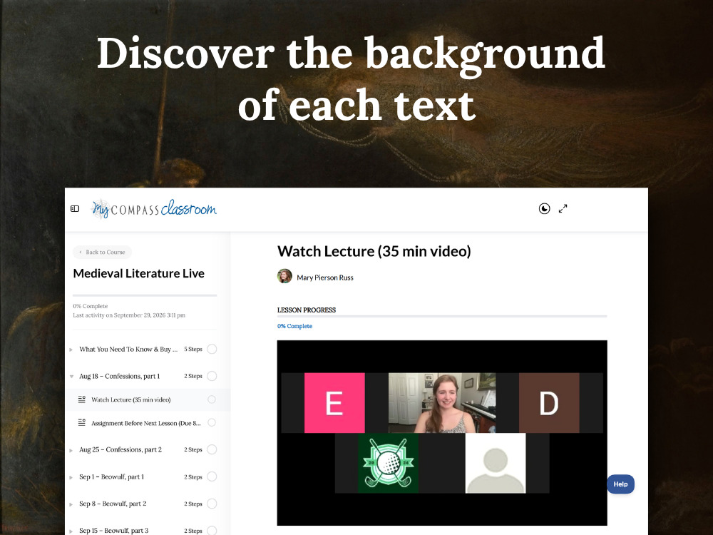 Discover the background of each text