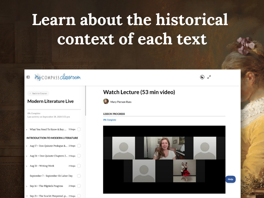 Learn about the historical context of each text