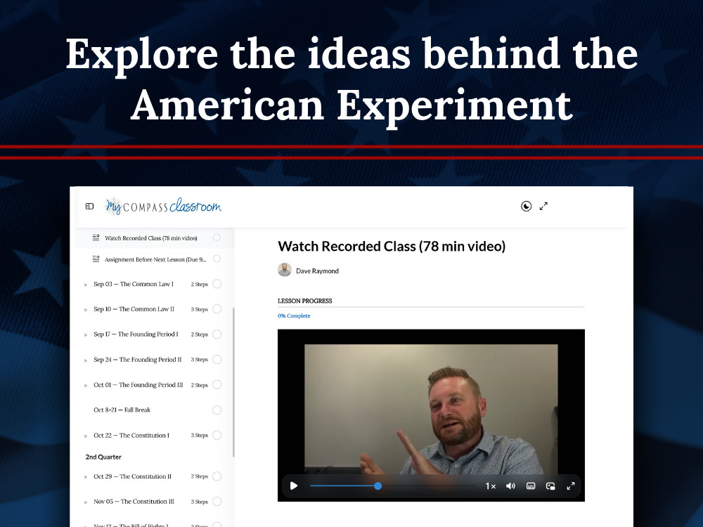 Explore the ideas behind the American Experiment