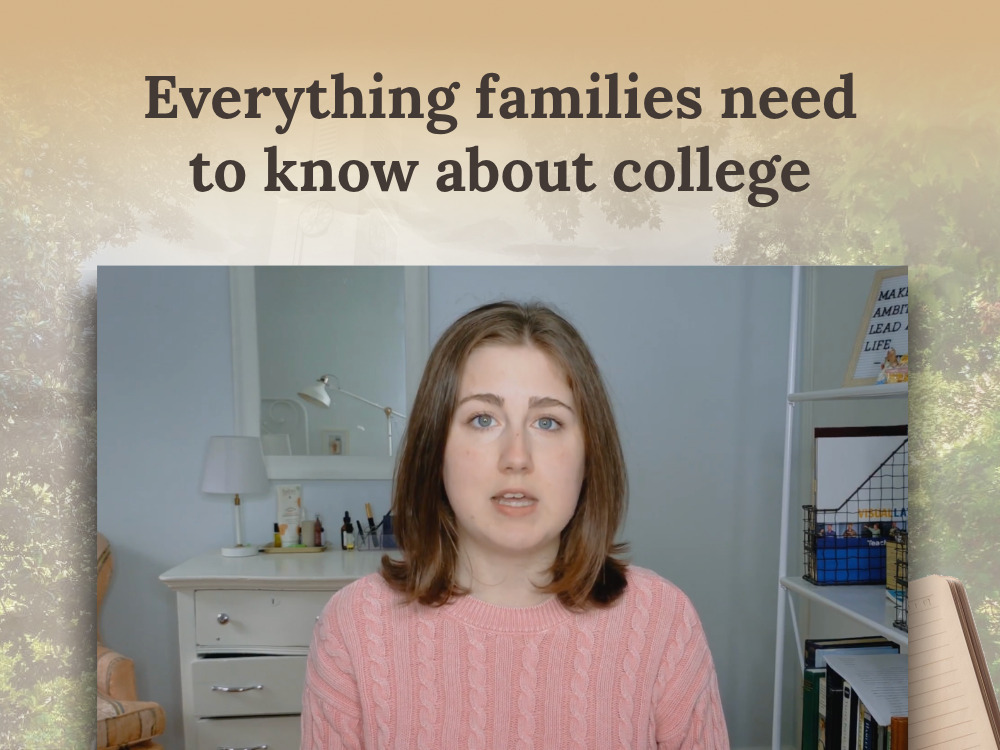 Everything families need to know about college